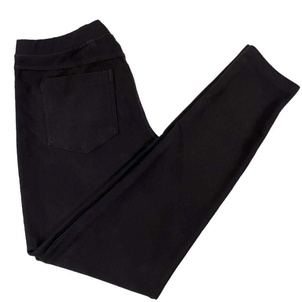 Xhilaration Black Mid Rise Pull On Legging Pants Slacks Large
